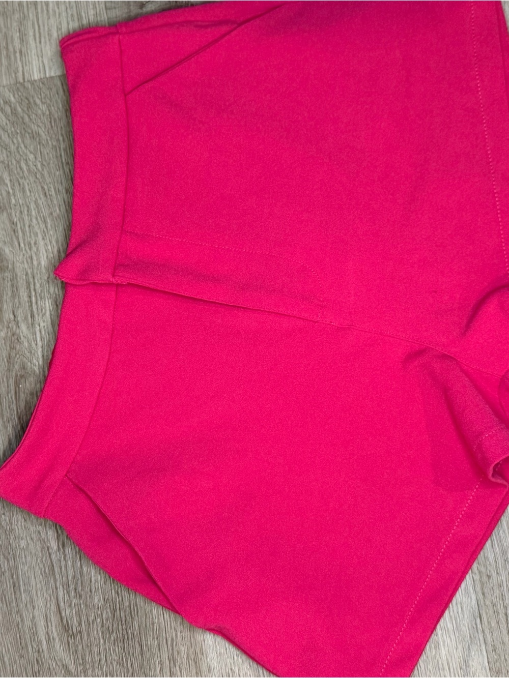 Sincerely Jules Hot Pink High-Waist Bike Shorts